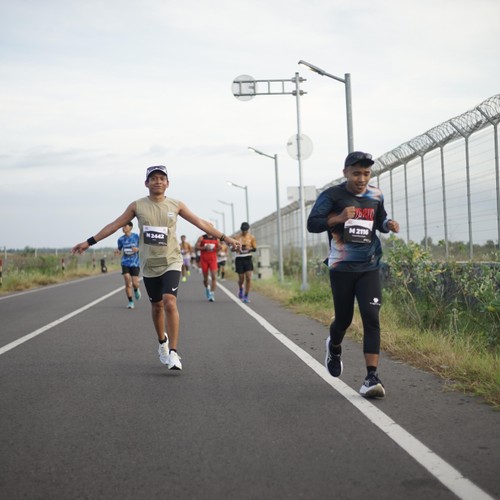 Race photo from KEDIRI HALF MARATHON 2026