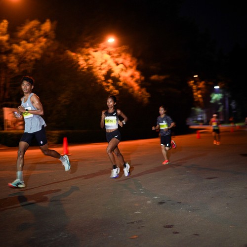 Race photo from BOGORUN 2026