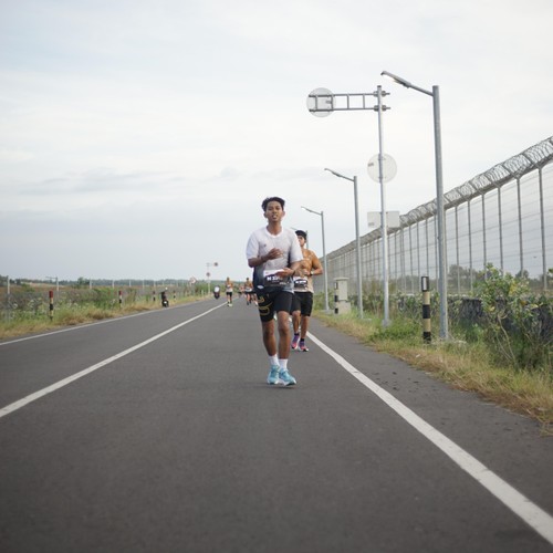 Race photo from KEDIRI HALF MARATHON 2026