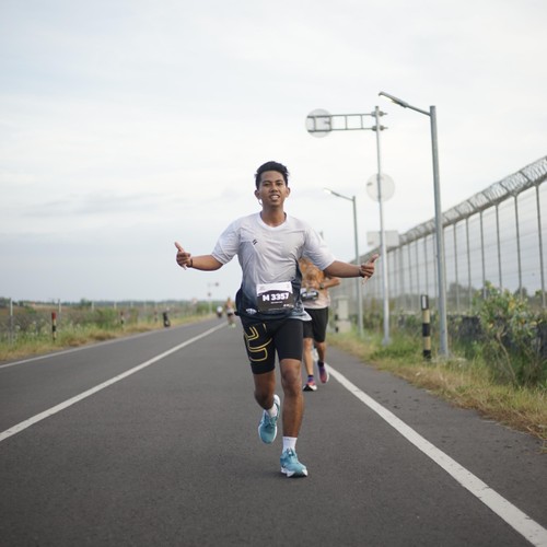 Race photo from KEDIRI HALF MARATHON 2026