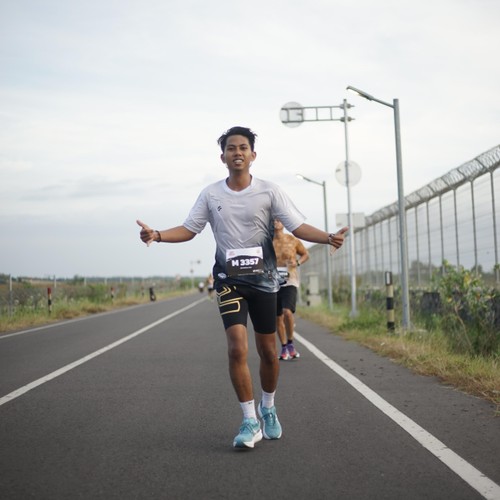 Race photo from KEDIRI HALF MARATHON 2026