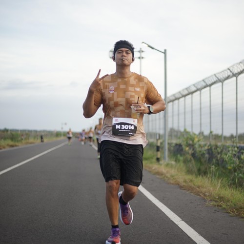 Race photo from KEDIRI HALF MARATHON 2026