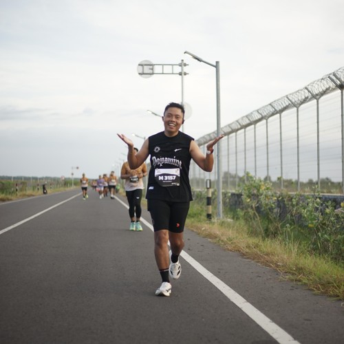 Race photo from KEDIRI HALF MARATHON 2026
