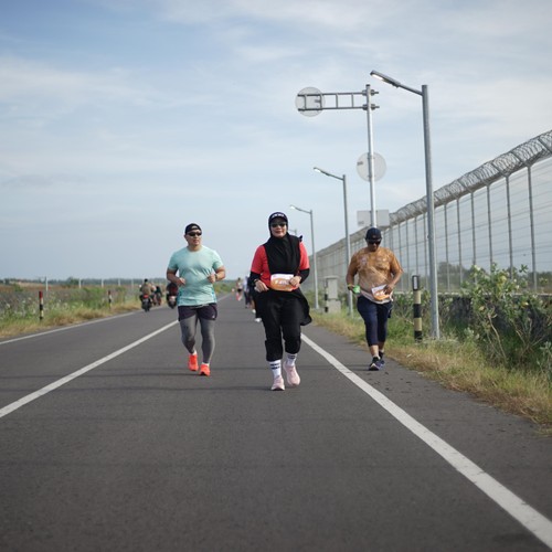 Race photo from KEDIRI HALF MARATHON 2026