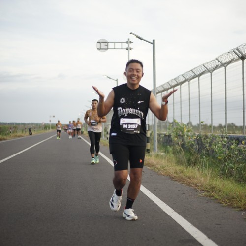 Race photo from KEDIRI HALF MARATHON 2026