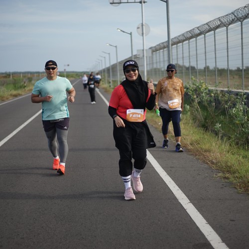 Race photo from KEDIRI HALF MARATHON 2026