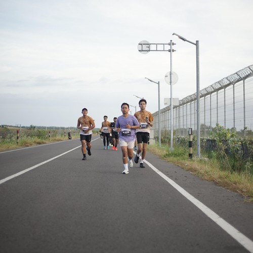 Race photo from KEDIRI HALF MARATHON 2026