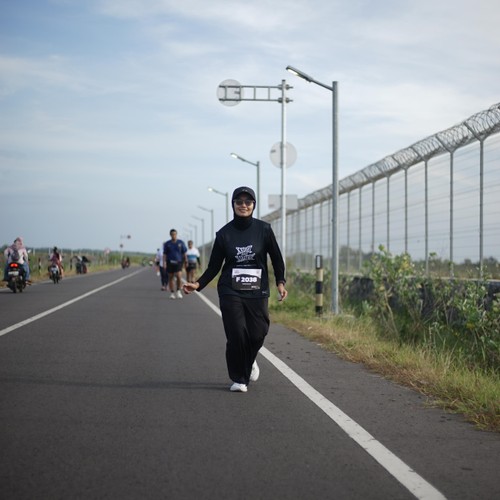 Race photo from KEDIRI HALF MARATHON 2026
