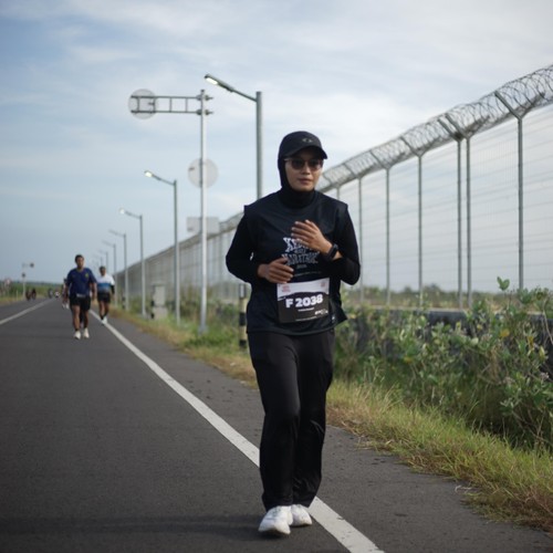 Race photo from KEDIRI HALF MARATHON 2026