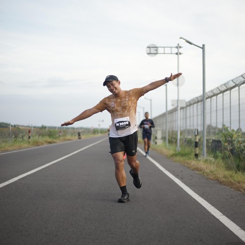 Race photo from KEDIRI HALF MARATHON 2026
