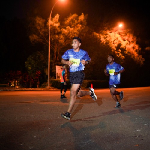 Race photo from BOGORUN 2026