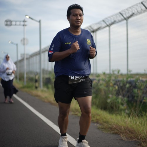 Race photo from KEDIRI HALF MARATHON 2026