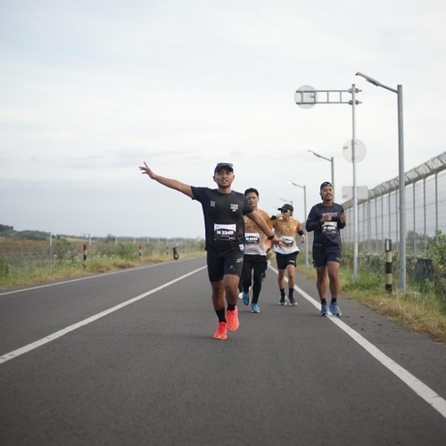 Race photo from KEDIRI HALF MARATHON 2026