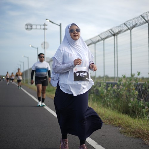 Race photo from KEDIRI HALF MARATHON 2026