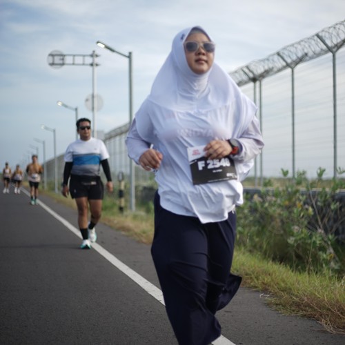 Race photo from KEDIRI HALF MARATHON 2026