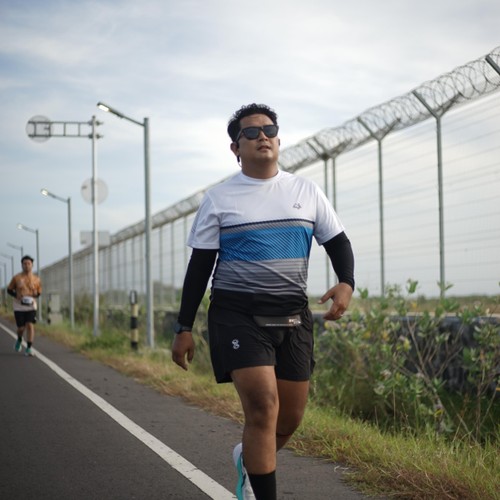 Race photo from KEDIRI HALF MARATHON 2026