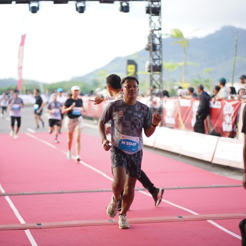 Race photo from KEDIRI HALF MARATHON 2026