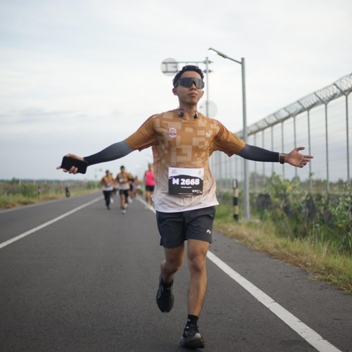 Race photo from KEDIRI HALF MARATHON 2026