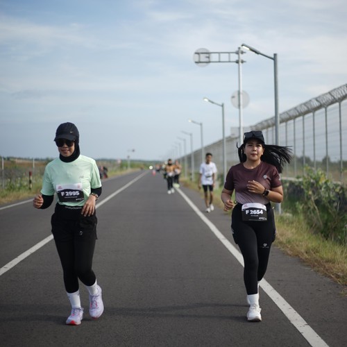 Race photo from KEDIRI HALF MARATHON 2026