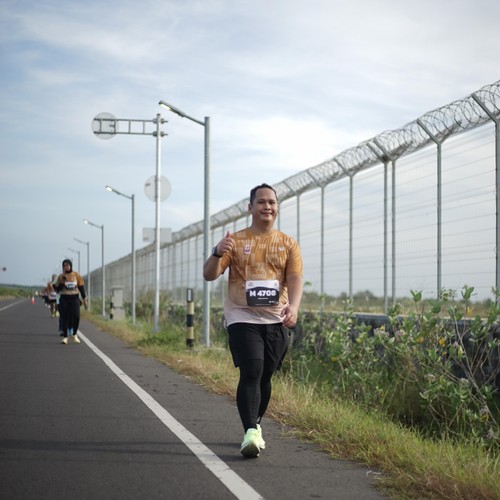 Race photo from KEDIRI HALF MARATHON 2026