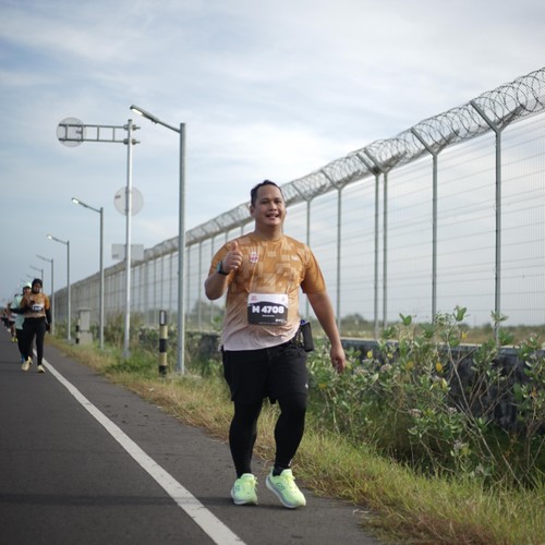 Race photo from KEDIRI HALF MARATHON 2026