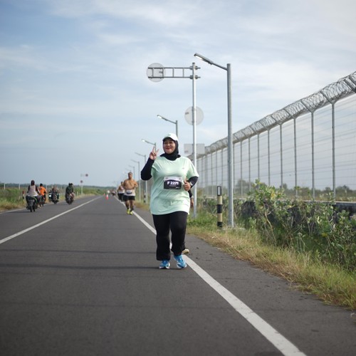 Race photo from KEDIRI HALF MARATHON 2026