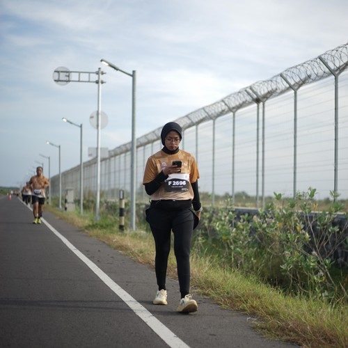Race photo from KEDIRI HALF MARATHON 2026