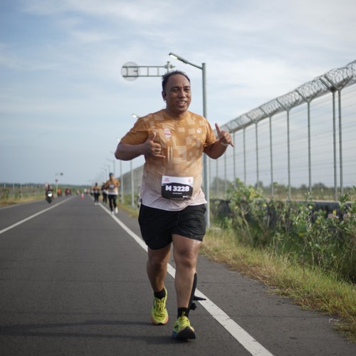 Race photo from KEDIRI HALF MARATHON 2026
