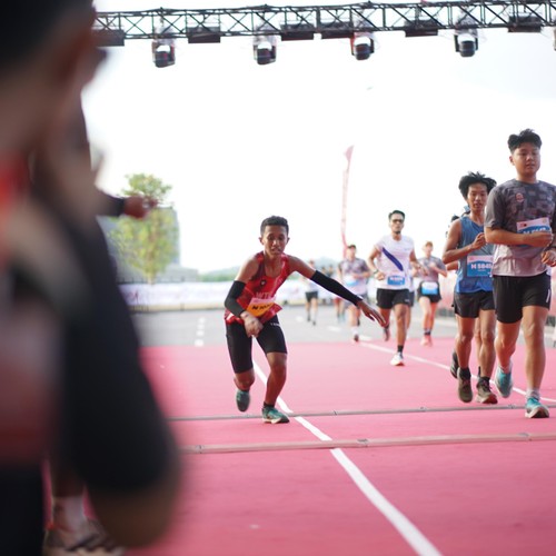 Race photo from KEDIRI HALF MARATHON 2026