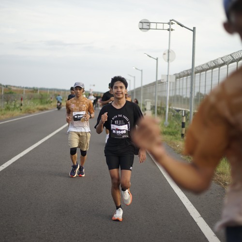 Race photo from KEDIRI HALF MARATHON 2026