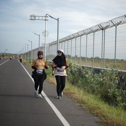 Race photo from KEDIRI HALF MARATHON 2026