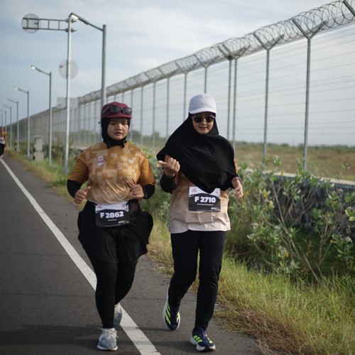 Race photo from KEDIRI HALF MARATHON 2026