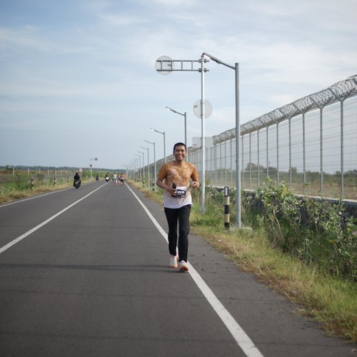 Race photo from KEDIRI HALF MARATHON 2026