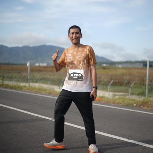 Race photo from KEDIRI HALF MARATHON 2026