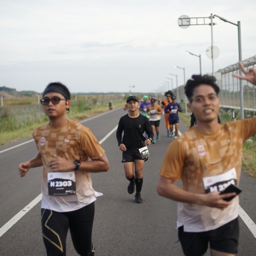 Race photo from KEDIRI HALF MARATHON 2026