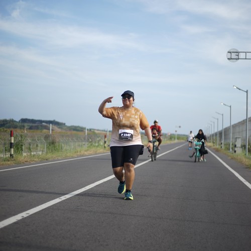 Race photo from KEDIRI HALF MARATHON 2026