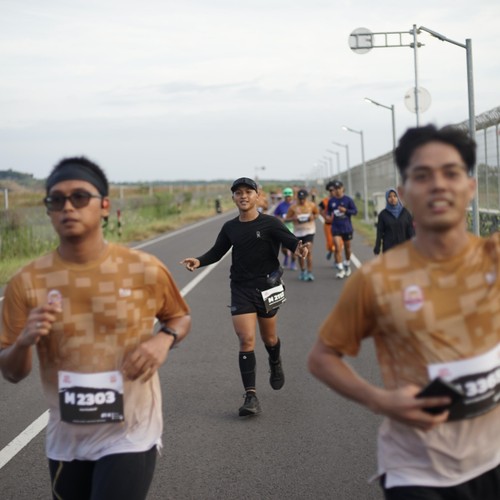 Race photo from KEDIRI HALF MARATHON 2026