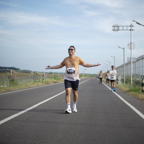 Race photo from KEDIRI HALF MARATHON 2026