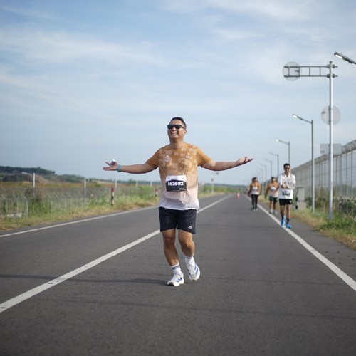 Race photo from KEDIRI HALF MARATHON 2026