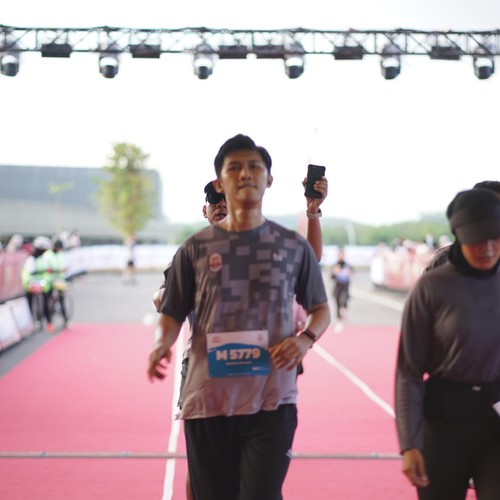 Race photo from KEDIRI HALF MARATHON 2026