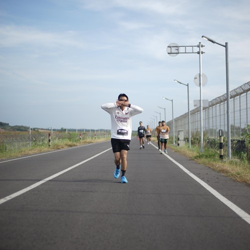 Race photo from KEDIRI HALF MARATHON 2026
