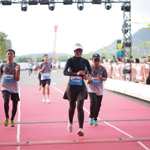Race photo from KEDIRI HALF MARATHON 2026