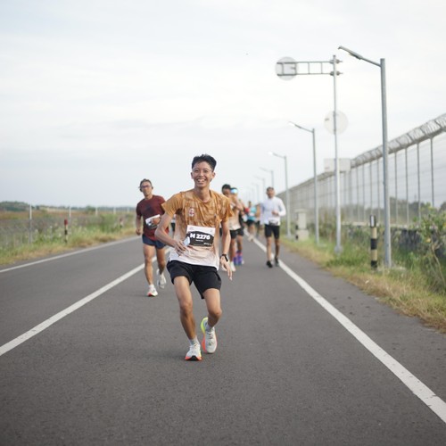 Race photo from KEDIRI HALF MARATHON 2026