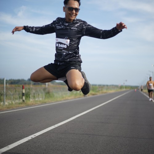 Race photo from KEDIRI HALF MARATHON 2026
