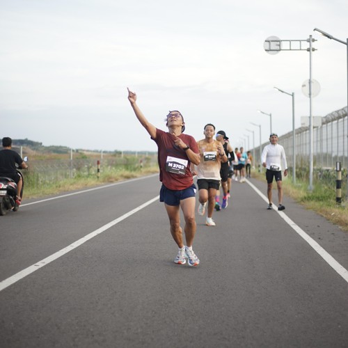 Race photo from KEDIRI HALF MARATHON 2026