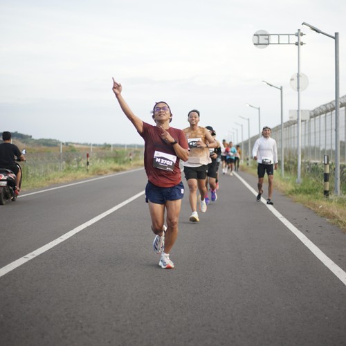 Race photo from KEDIRI HALF MARATHON 2026