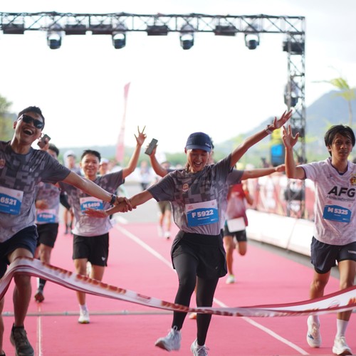 Race photo from KEDIRI HALF MARATHON 2026