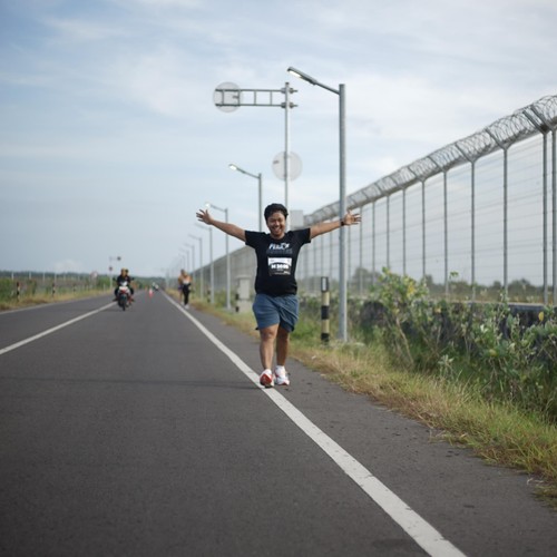 Race photo from KEDIRI HALF MARATHON 2026