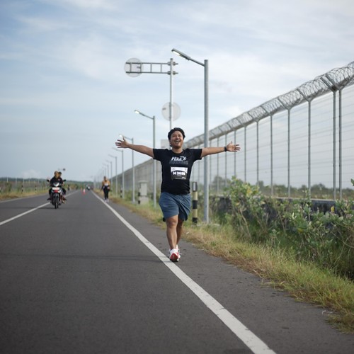 Race photo from KEDIRI HALF MARATHON 2026