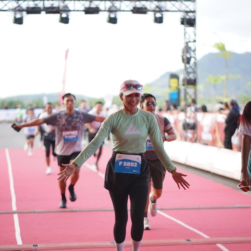 Race photo from KEDIRI HALF MARATHON 2026